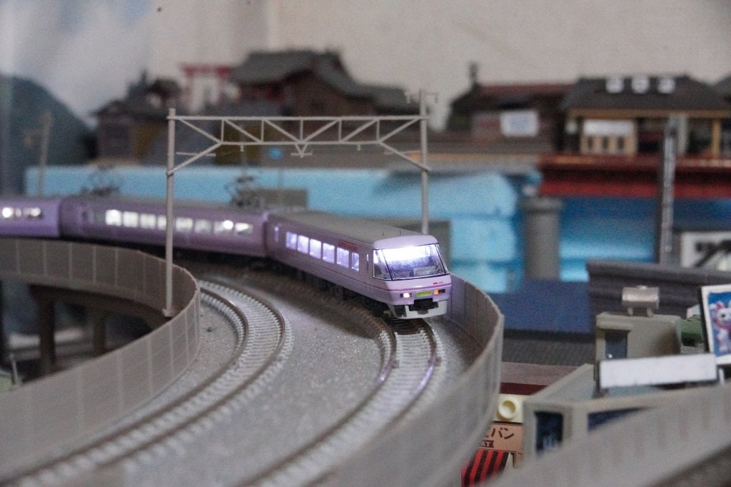 入線整備】381系「スーパーやくも」（紫塗装時代）～整備途中で忘れ