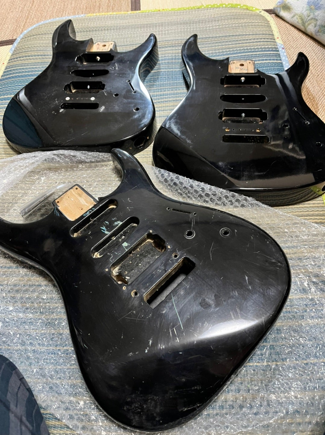 ディンキータイプ (その1) 作業開始 | ギターいじりは楽しい！