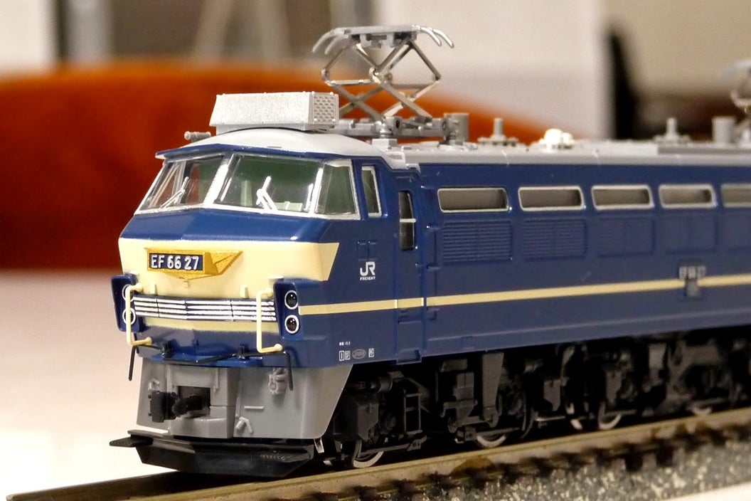 TOMIX EF66形電気機関車(27号機)入線♪ | Bullet Train Favorite Diary