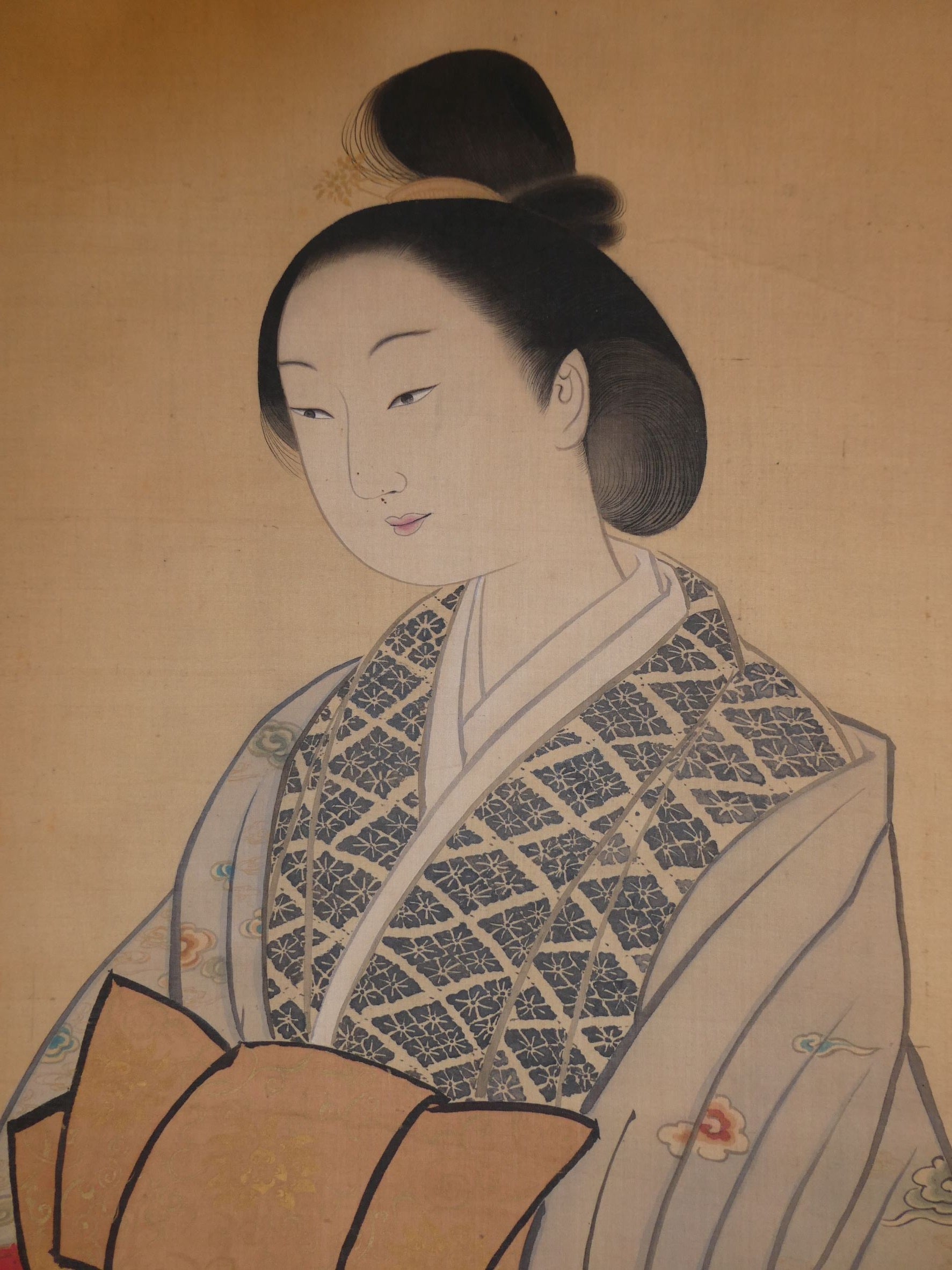 応門十哲 森徹山 「江口君図」写し （77） | okuda8888のブログ