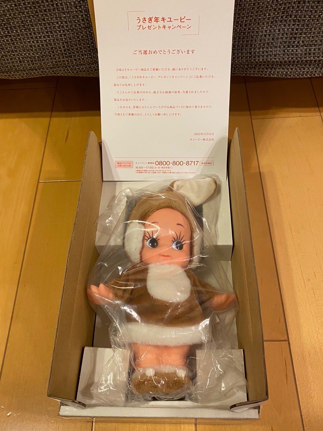 当選】干支キューピーがやってきた！ | 蒼のブログ♡たま〜にディズニー