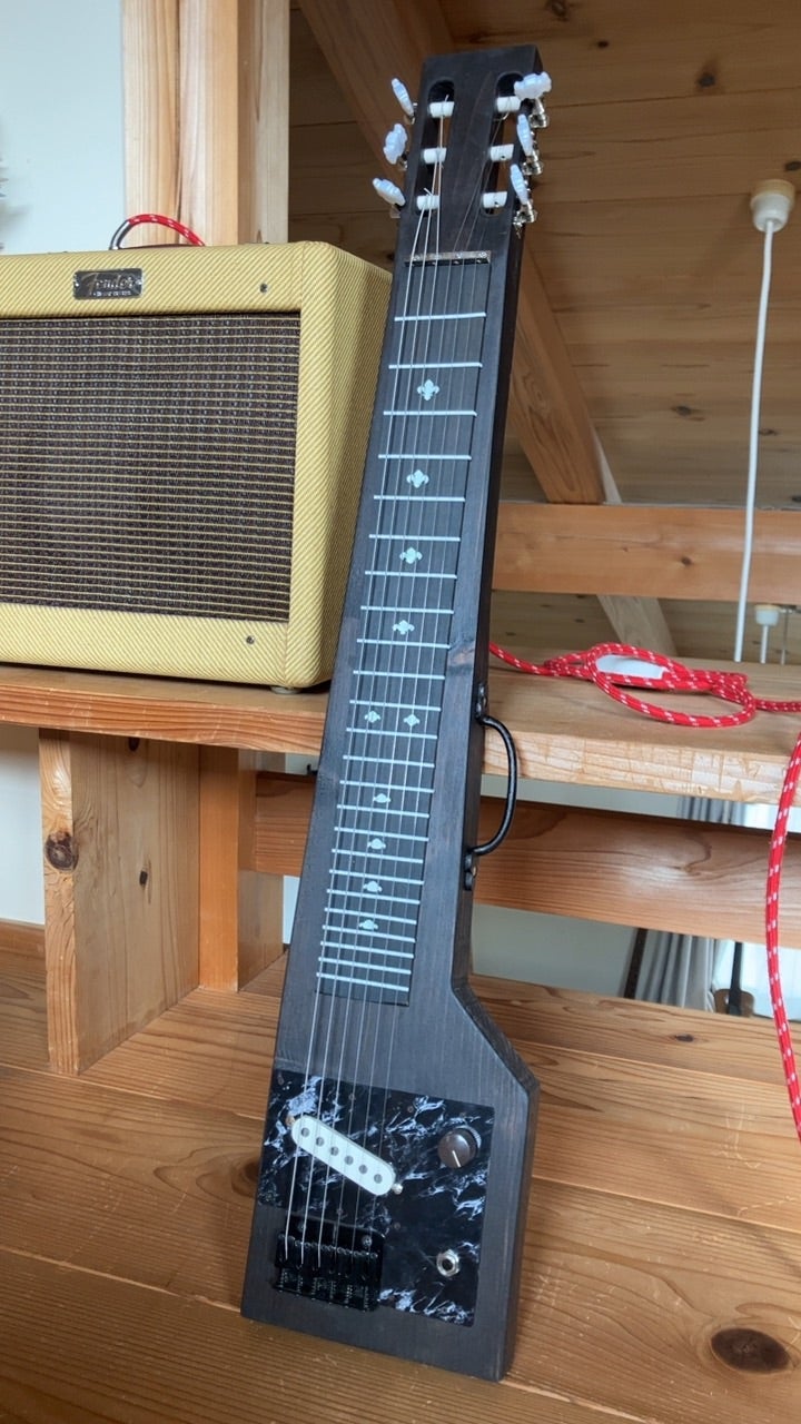 ラップスティールギター製作11完成編 | ゲン・マクギネスのブログ