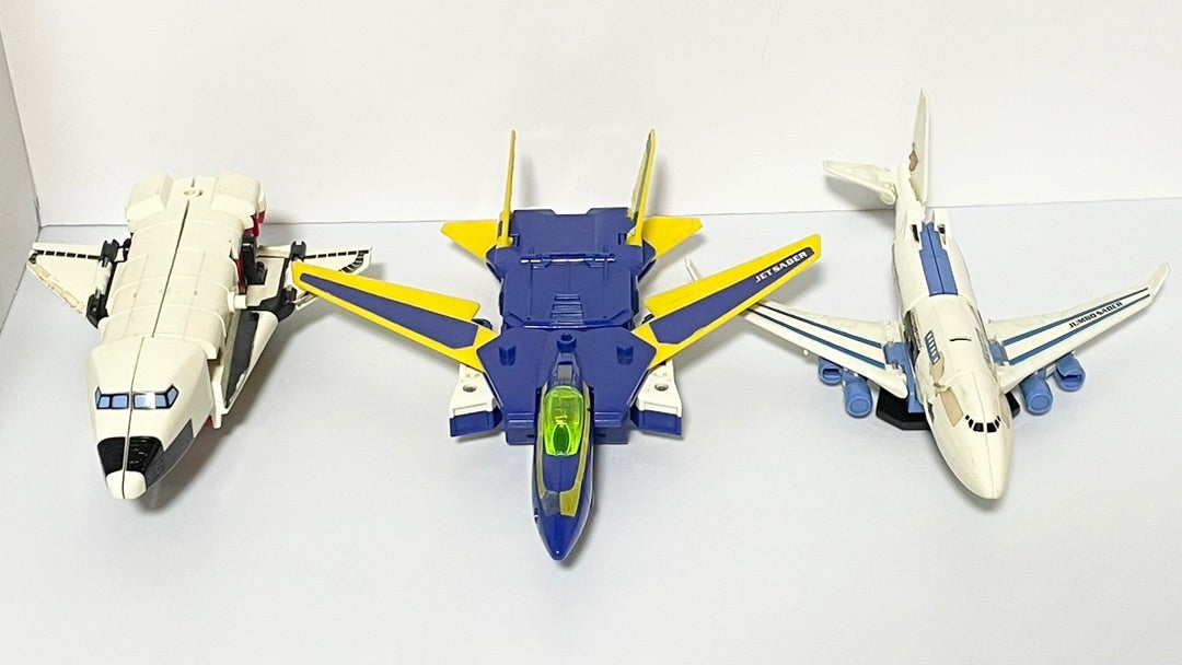 空の3体合体スカイセイバー レビュー | ごきげんようホビーです