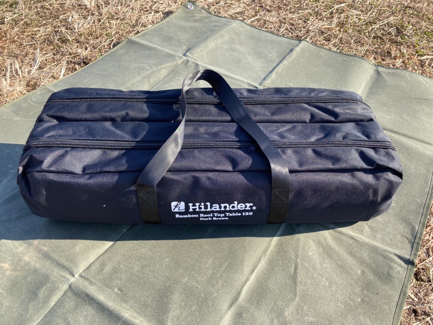 ハイランダー バンブーロールトップテーブル120 開封レビュー | ～週末