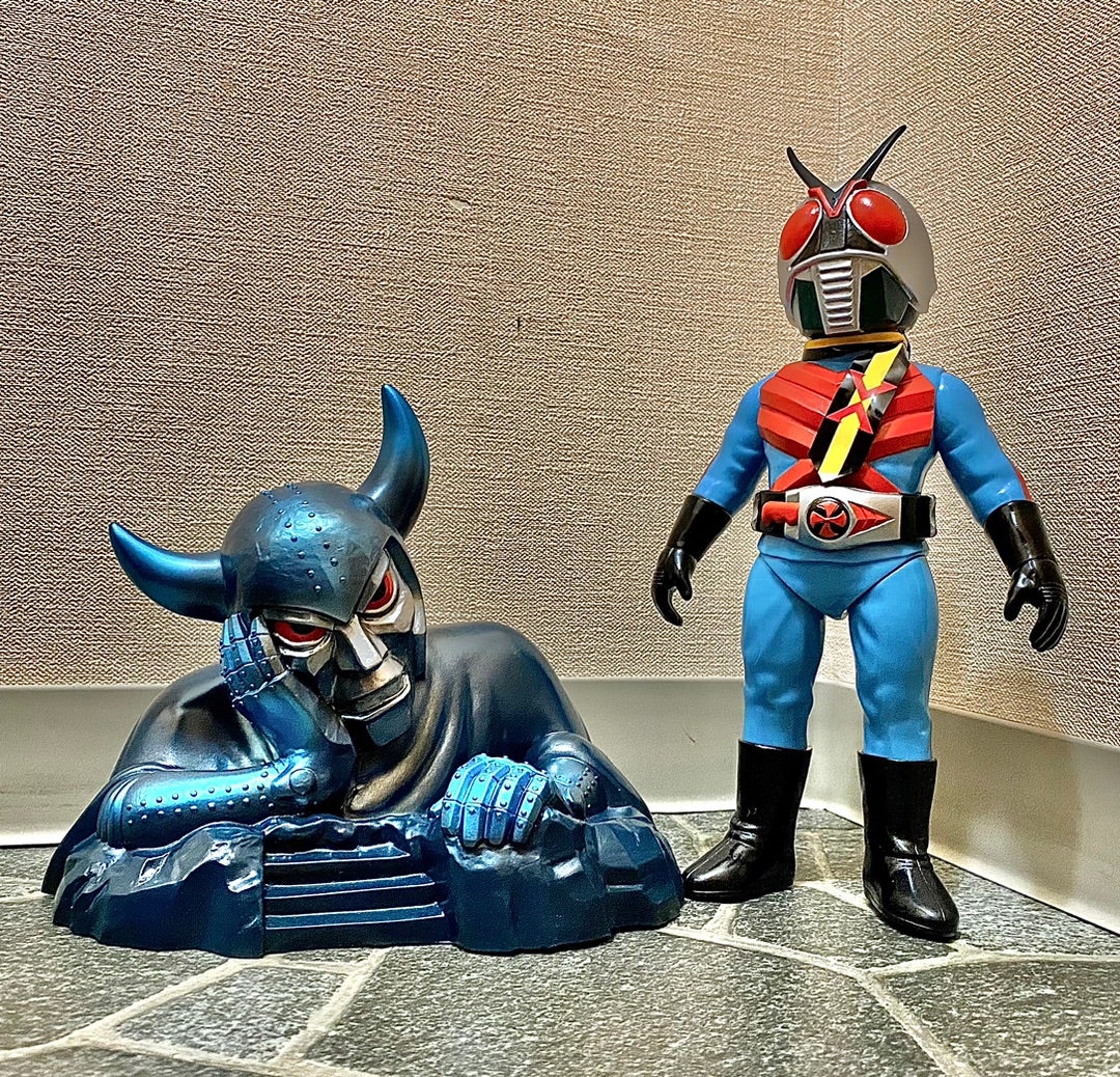 キングダークより巨大な仮面ライダーX | 怪獣玩具とカタナとキング