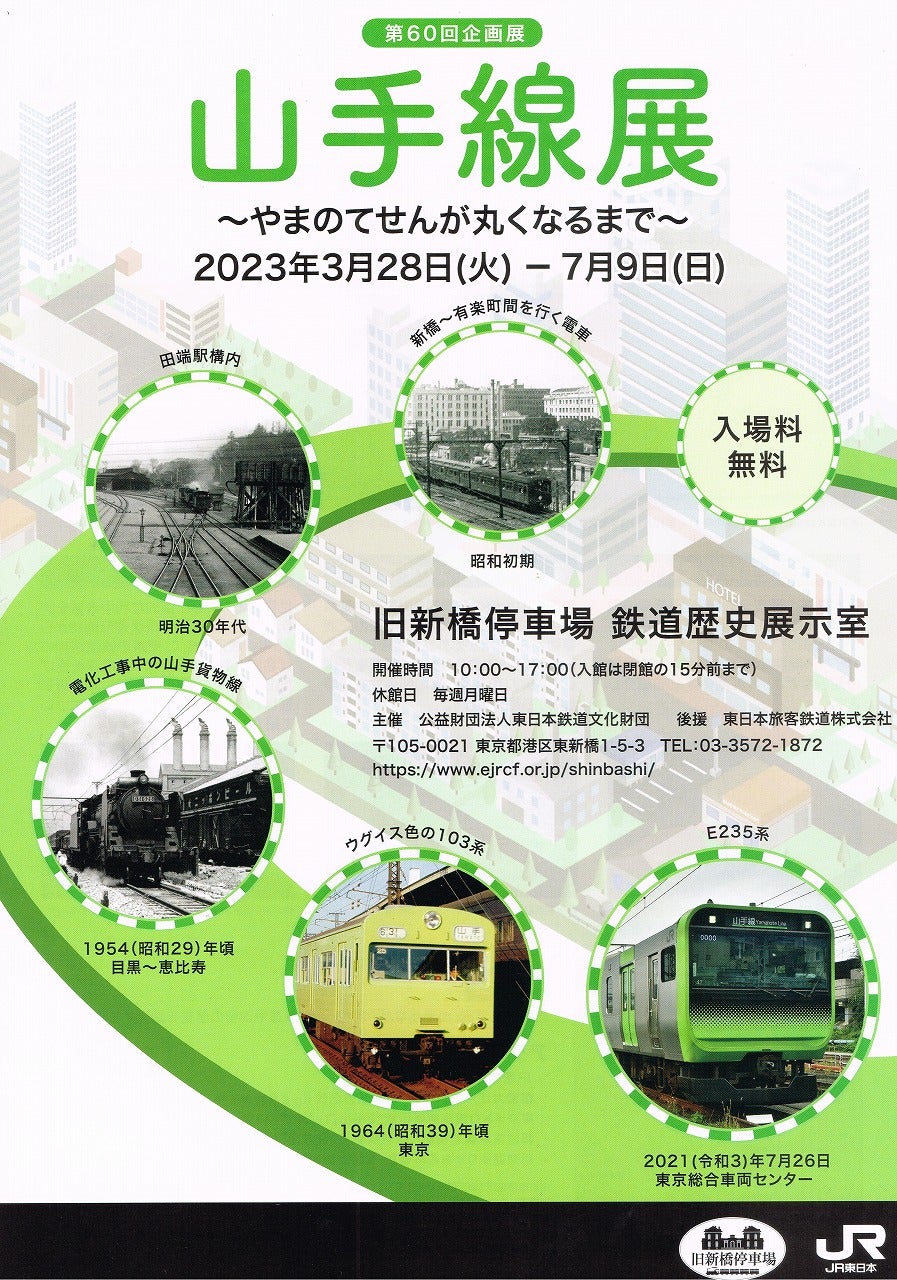 山手線展＠旧新橋停車場 鉄道歴史展示室 | てるみん