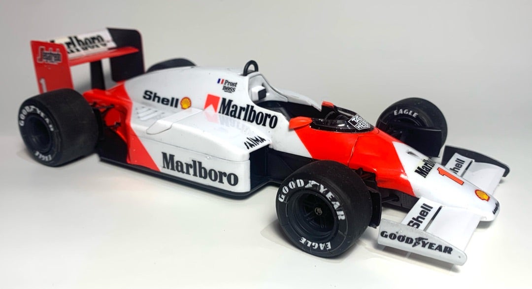 プラッツ1/20マクラーレンMP4/2C'86ポルトガルGP 完成 | 駆け抜ける