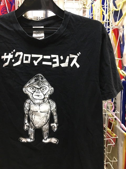 ザ・クロマニヨンズ ヨシオ Tシャツ 黒 M ブルーハーツ ハイロウズ 甲