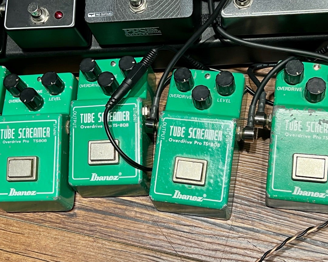 Vintage Ibanez TS-808 @ Lightning Strikes | 小さなギター屋さんBlog