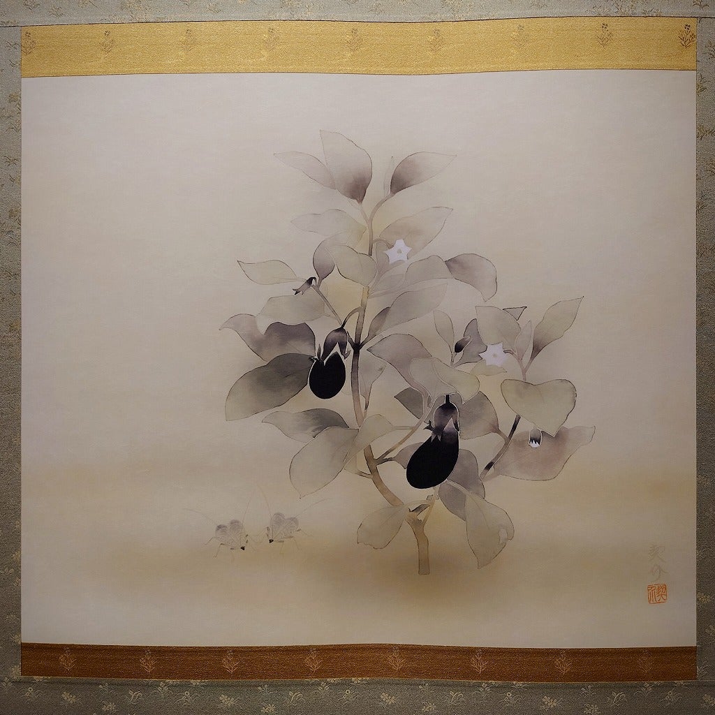 ただいま店内に展示をしている季節ものの掛け軸 | 古美術骨董古がん堂