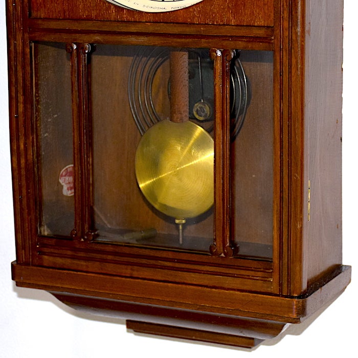 精工舎 宮型柱時計 昭和10年代頃【W337】 | れとろくろっく 時々ぃ猫