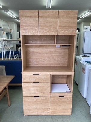 幅90 ニトリ キッチンボード エトナ90KB LBR 他2点 | リサイクル