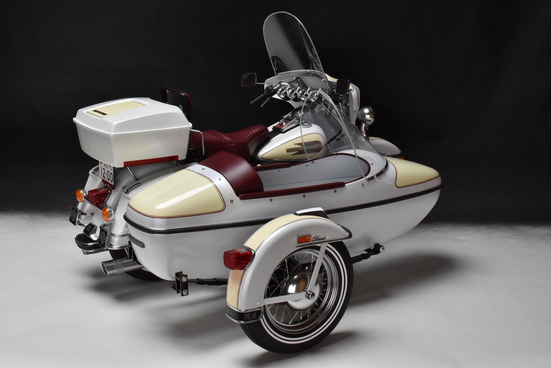 1/6 Harley Davidson Classic with Sidecar (完成写真) | J-Works