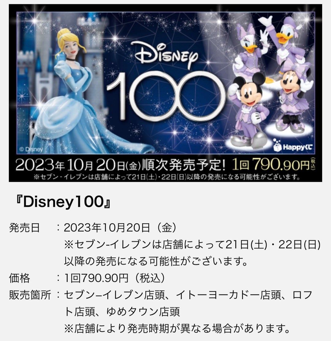 ハッピーくじを引いてみたら… | やっぱり、Mickeyが好き♡