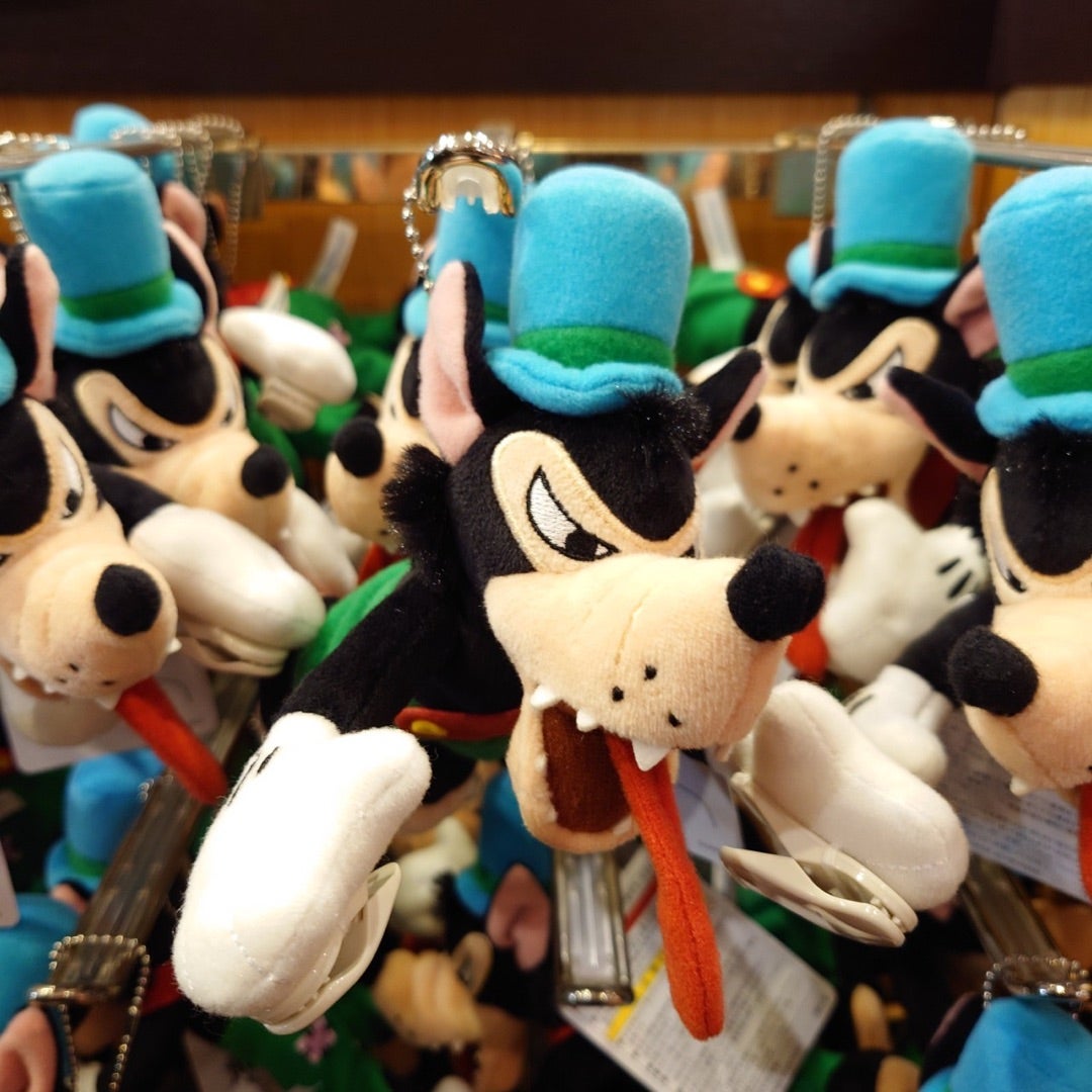 東京ディズニーリゾート ビッグバッドウルフのくっつきぬいぐるみが新