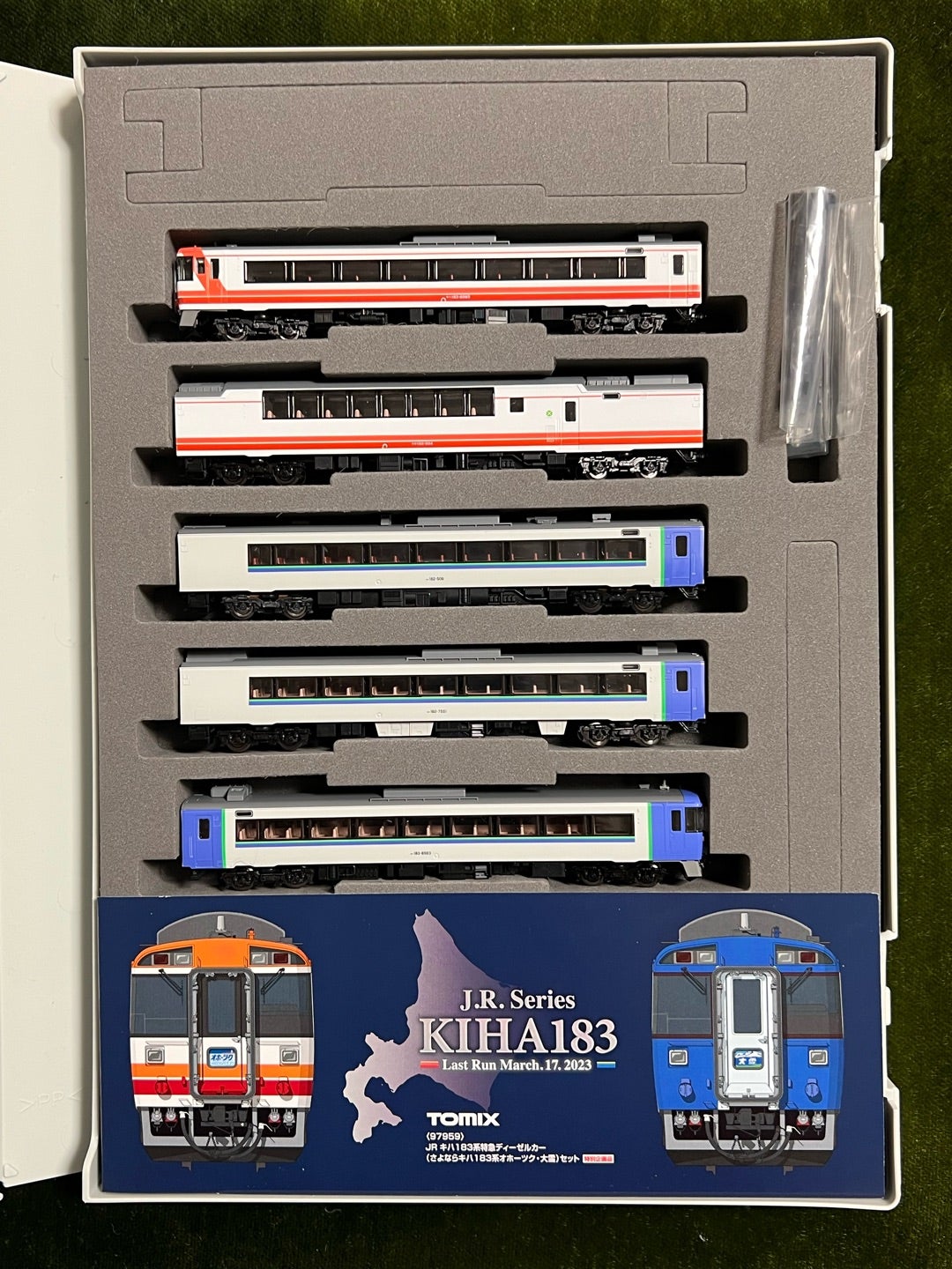 TOMIX 「さよならキハ183系オホーツク・大雪」 入線 | HK01の徒然ブログ