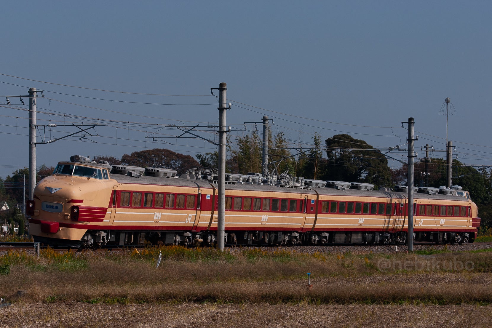 勝田485系訓練車の話題 | hebikuboのブログ
