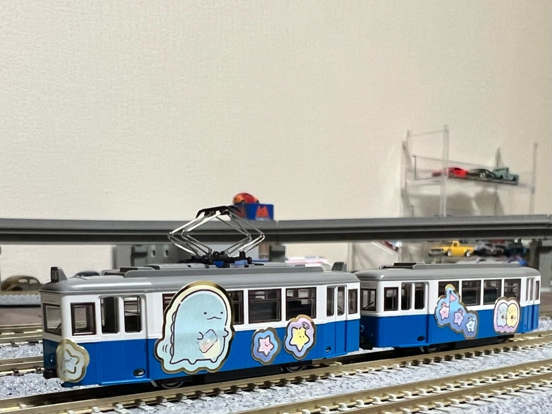 KATO 14-806-1“マイトラム Classic BLUE”入線。〜その3