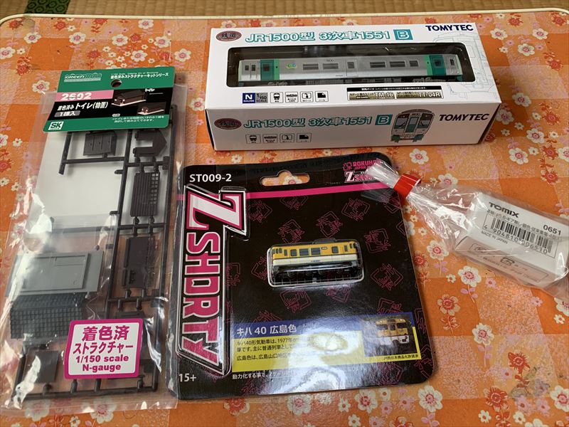 祝！ 鉄コレ JR四国 1500形（3次車）1551 入線！ | キハでGo！