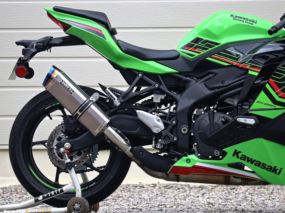 ZX-25R・ZX-4R/ZX-4RR マフラー開発 ベンチテスト編 | WR'S ダブル