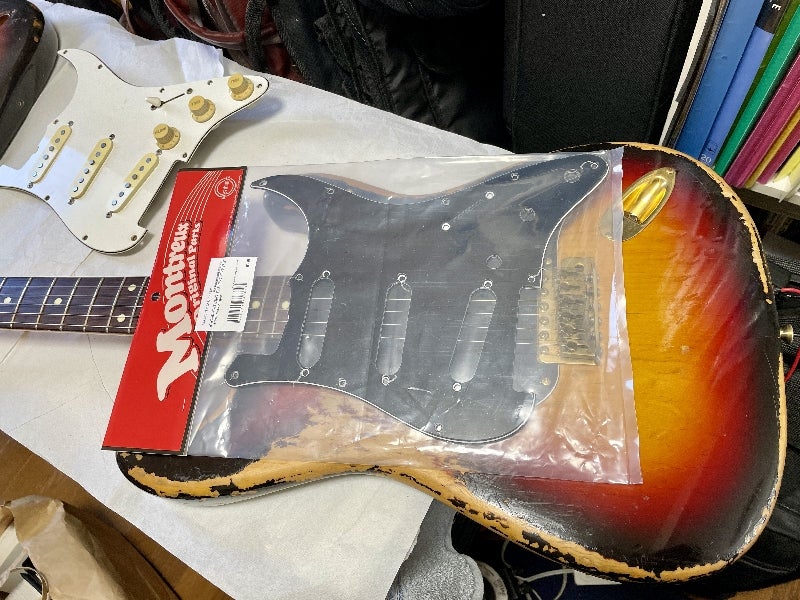 Fender Japanストラトメンテ組替えカスタム その⑤ | RE/F-TECH の足