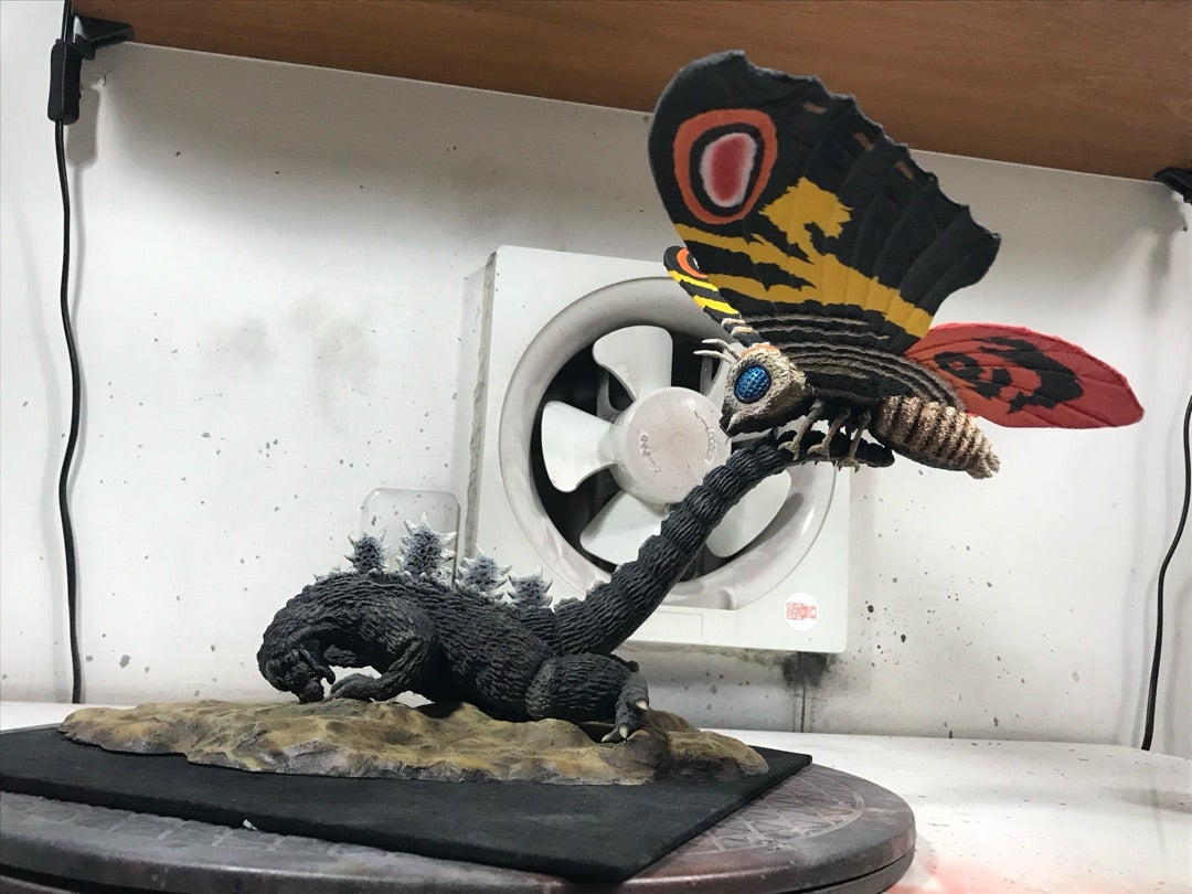 イノウエアーツパラダイスゴジラ1964 ガレージキット完成品