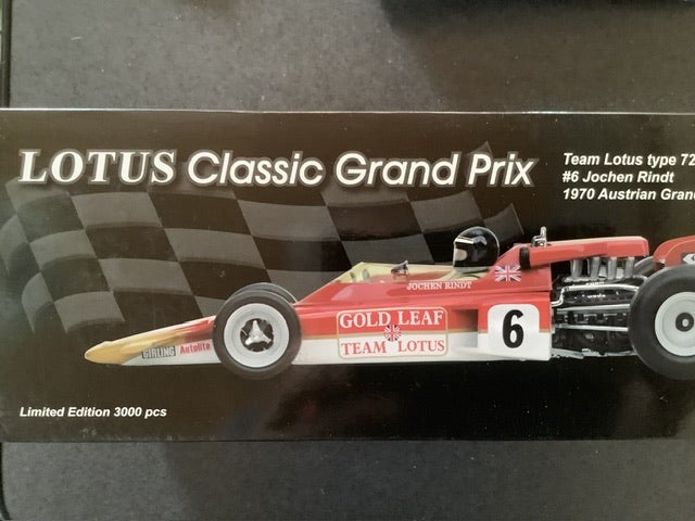 1970年 ゴールドリーフロータス72 クサビ型ノーズ登場 | F1大好きオヤジ