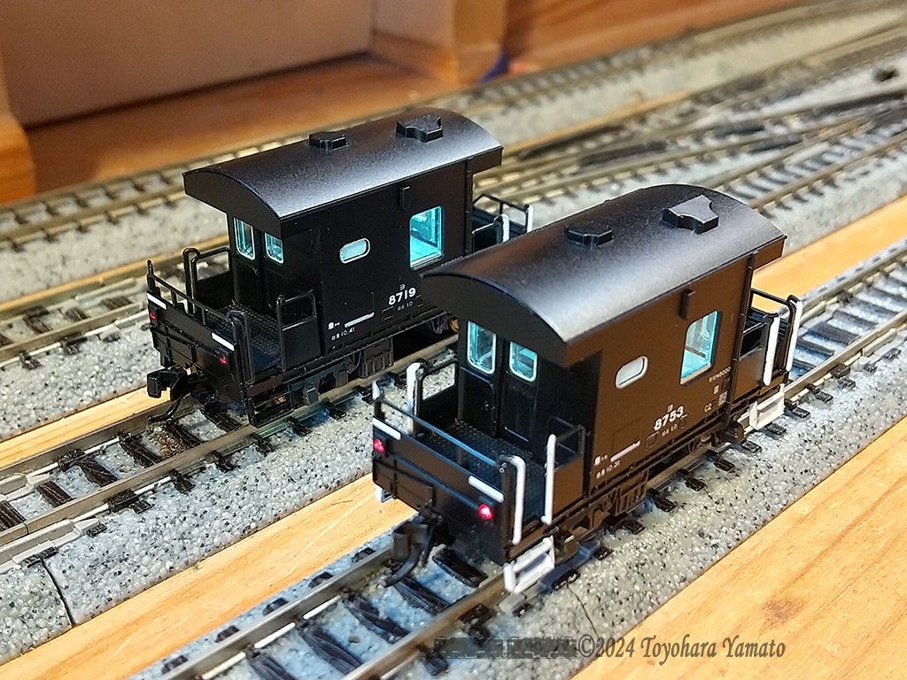 ヨ8000 2両とも改番,改所属区～近年仕様に..[鉄道模型] | 重単5175