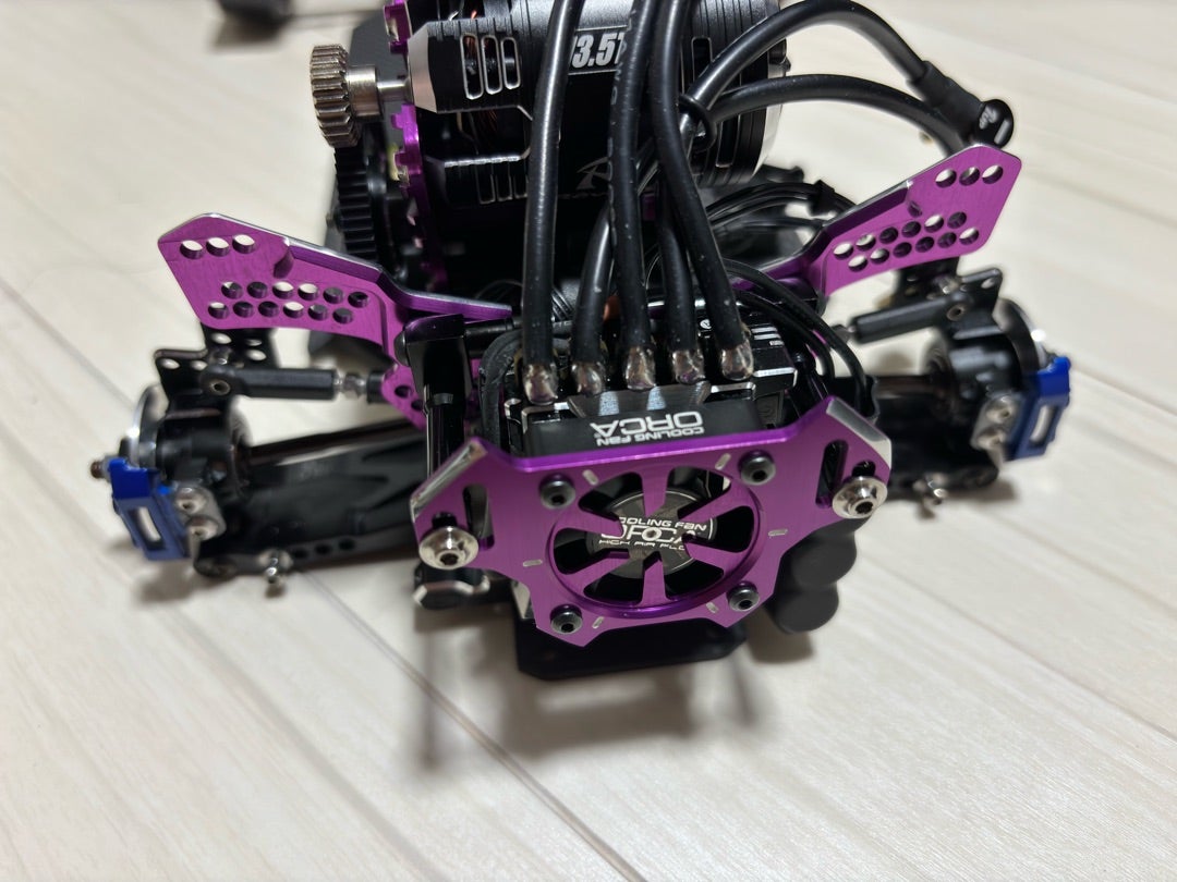 RC ART RDXコンバージョンシャーシ パープル Amazon | RDX-ART