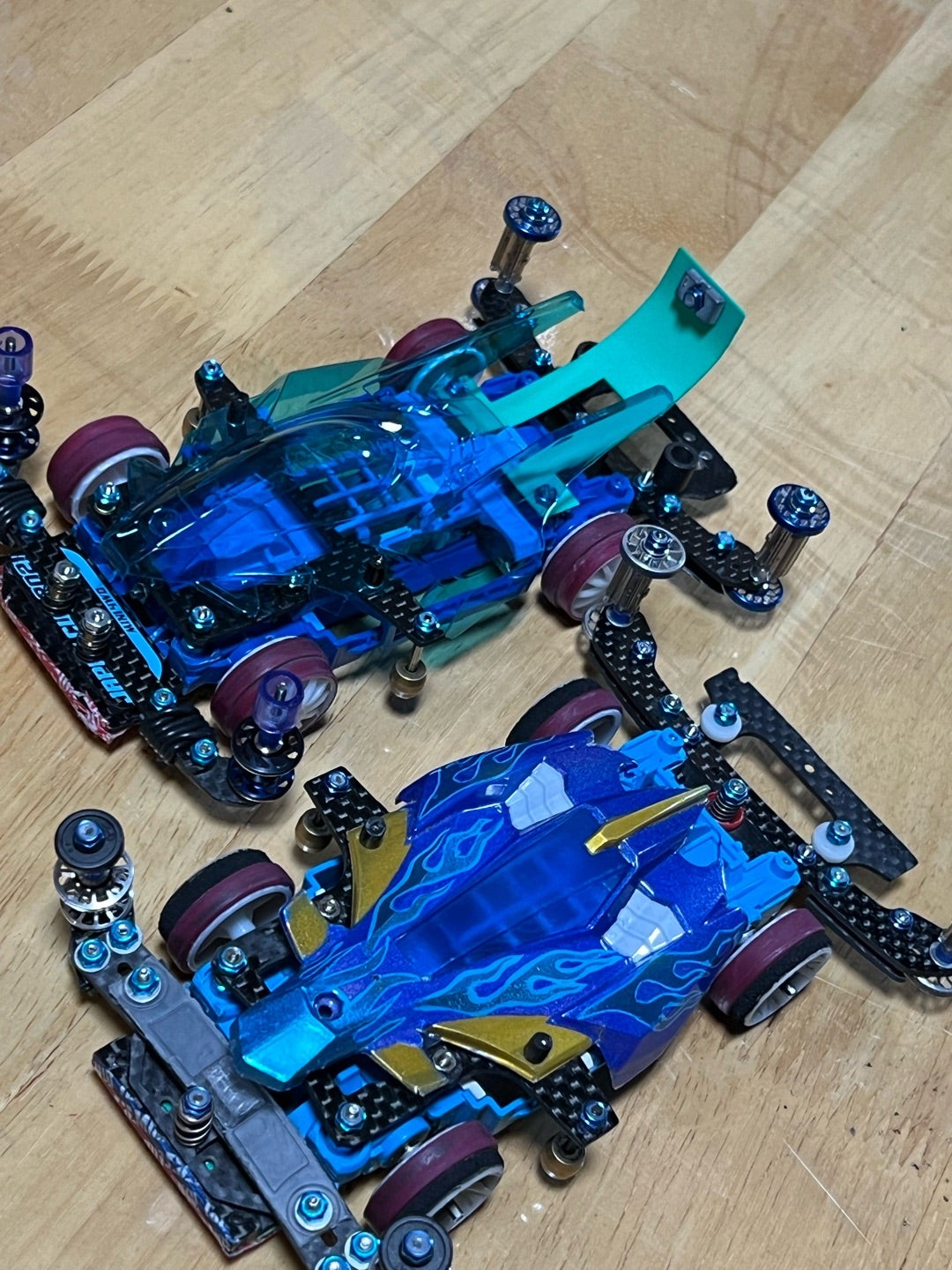 ミニ四駆 MSフレキ2台セット中古品 本日23:59分で削除します。 ミニ四