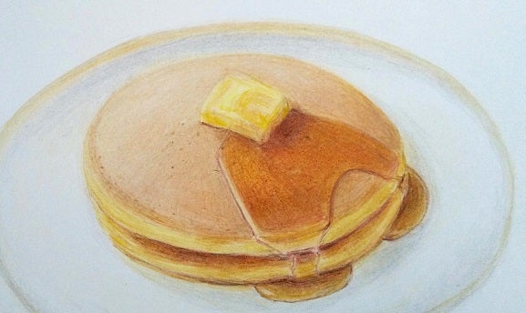 色鉛筆画・ホットなもの | 風の向くまま