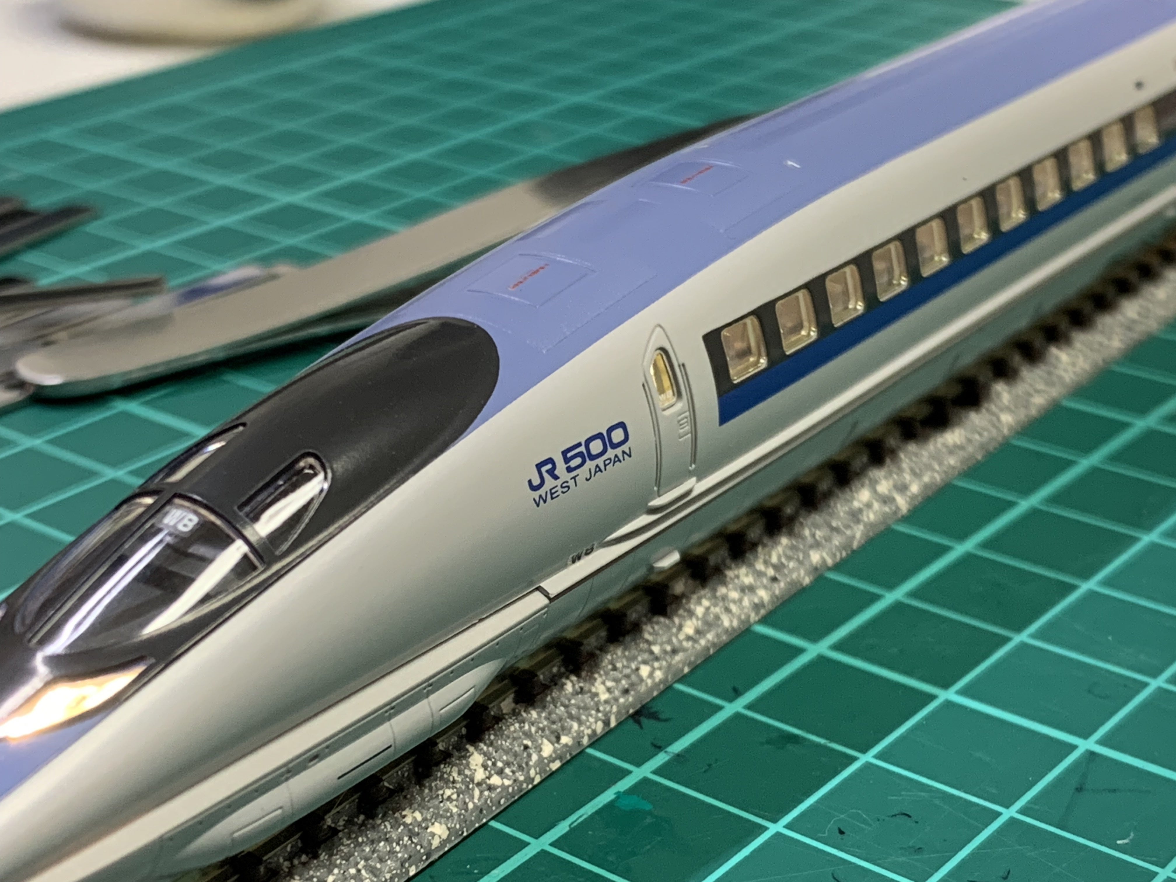 鉄道模型】 JR西日本 500系 東海道・山陽新幹線『のぞみ』 室内灯の