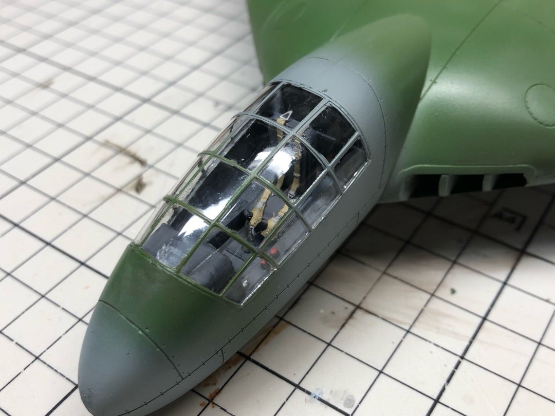 お久しぶりです。ロケットモデルズ 1/48 FW1000② | ドラゴンの
