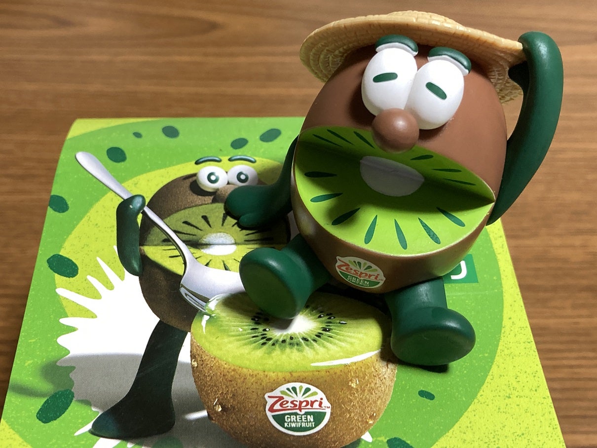Zespri KIWIFRUITにフィギュアが・・・ | あれコレ自由日記