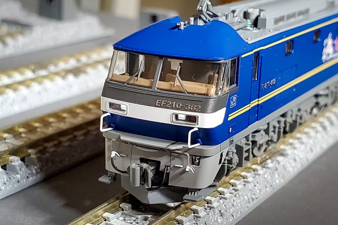 TOMIX 7185 EF210-300形(新鶴見機関区)をLED仕様362号機へ仕上げます③