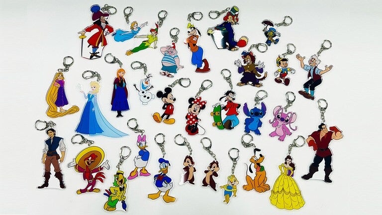 東京ディズニーリゾート店限定アクリルキーホルダー【ディズニーストア