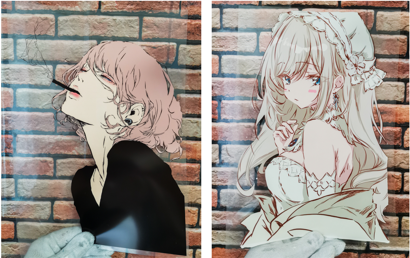 企画】あなたのイラストセル画にします！！ | セル画日和 （作り方