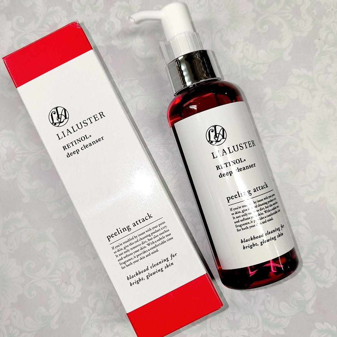 LIALUSTER(リアラスター) Retinol Deep Cleanser | みこのブログ