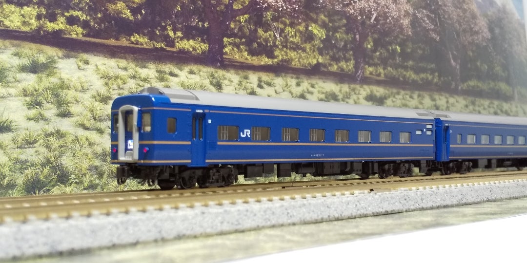 KATO 24系寝台特急「日本海」 6両基本セット 入線‼️ (品番10-881