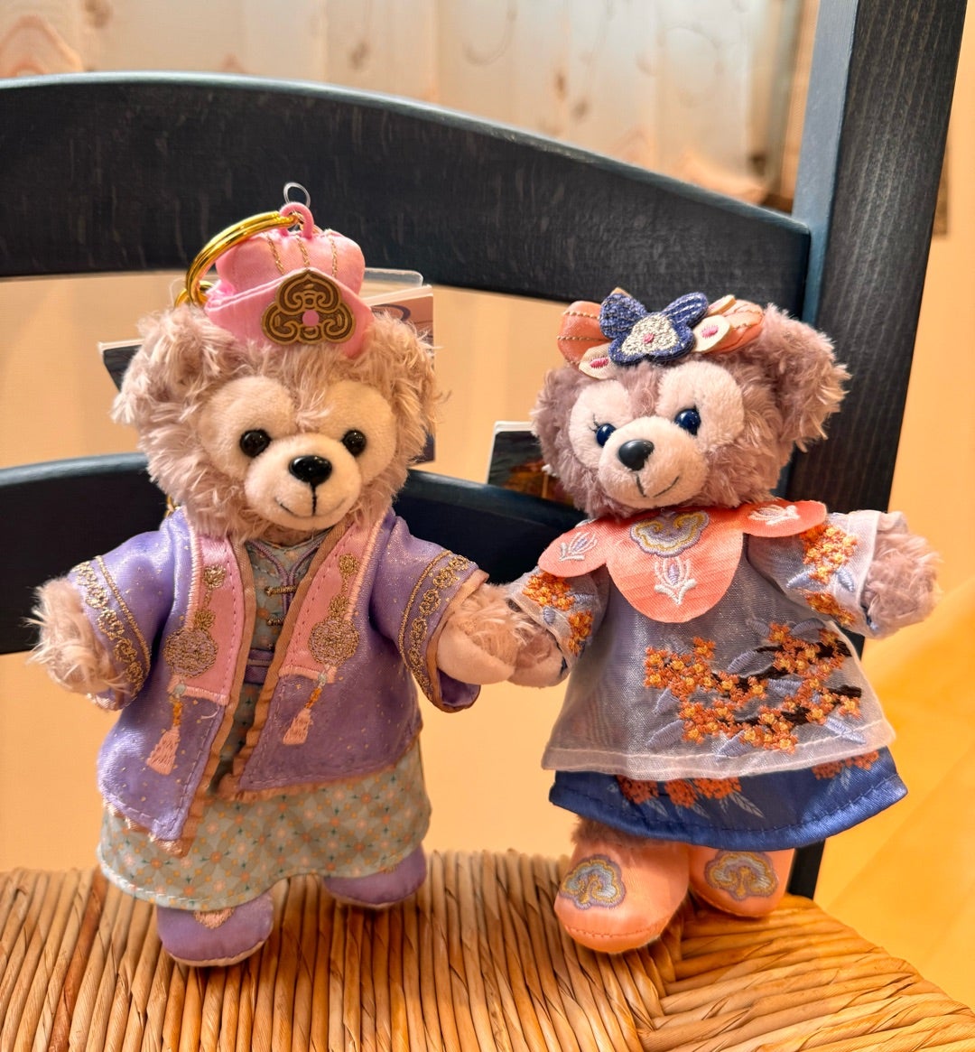 上海ディズニーランド…「中秋節」のダッフィー&シェリーメイのキー