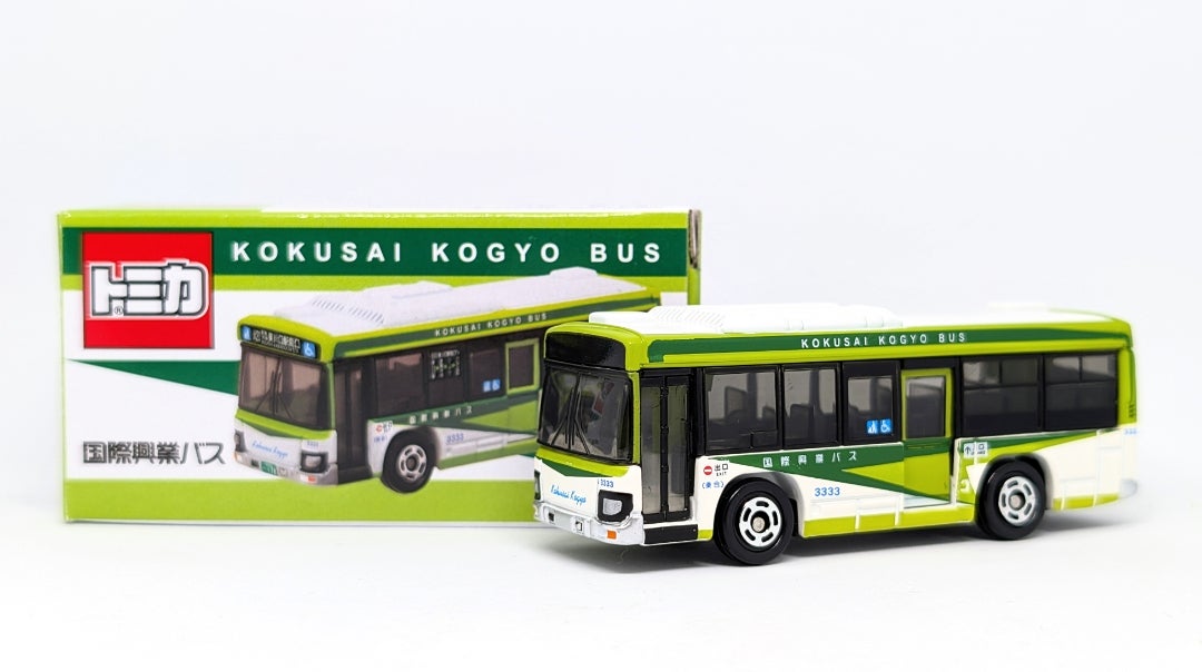 トミカ】国際興業バス いすゞエルガ (2024年8月) | MP935TのチョロQ