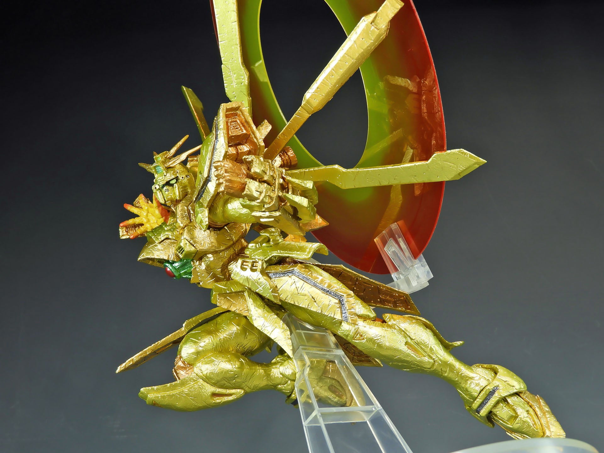 一番くじラストワン賞 ゴッドガンダム ハイパーモード -魂豪示像