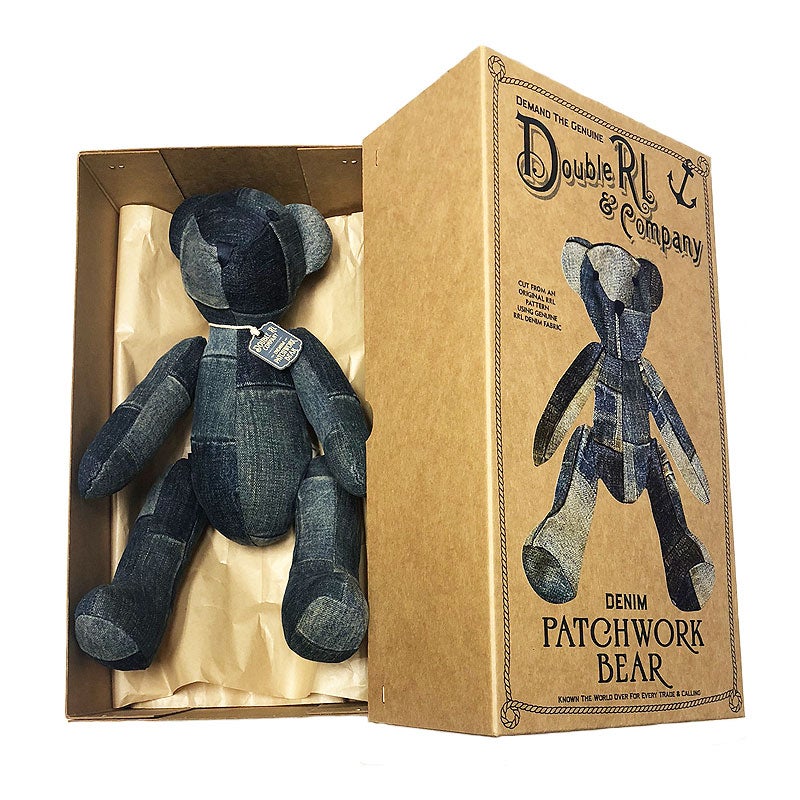 RRL LIMITED Denim Patch Work BEAR ダブルアールエル リミテッド