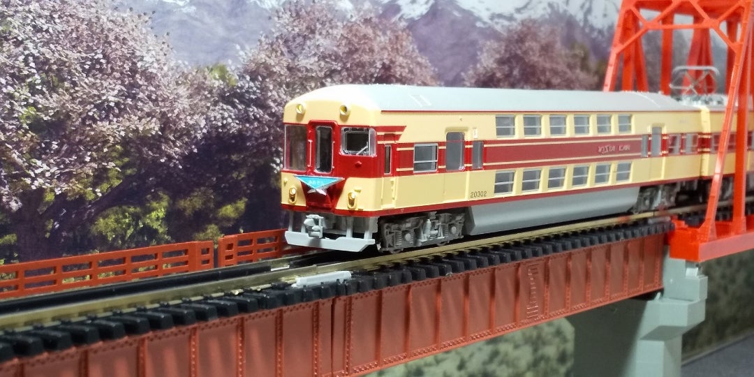 MICROACE 近鉄20100系「あおぞら」号・改造後改良品6両 入線‼️➂(品番