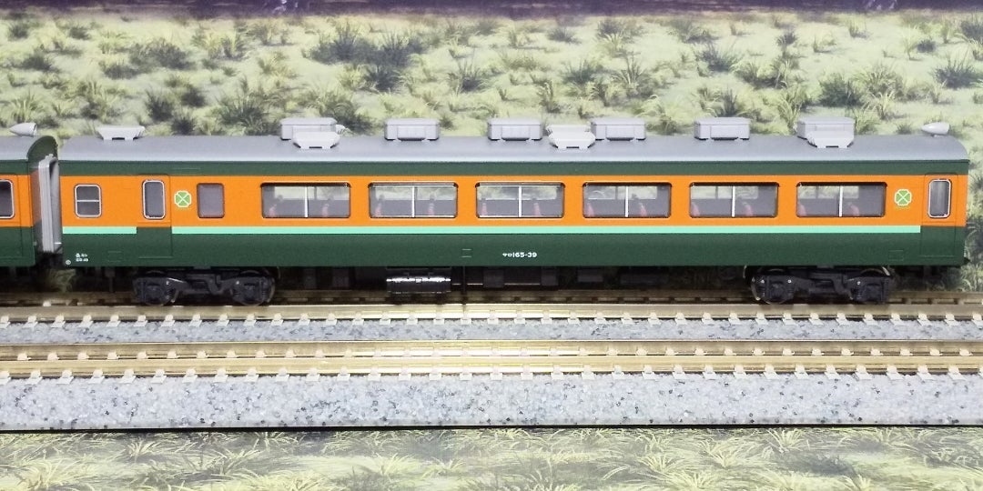 KATO 165系急行「アルプス」8両セット 入線‼️ その➀ (品番 10-1389