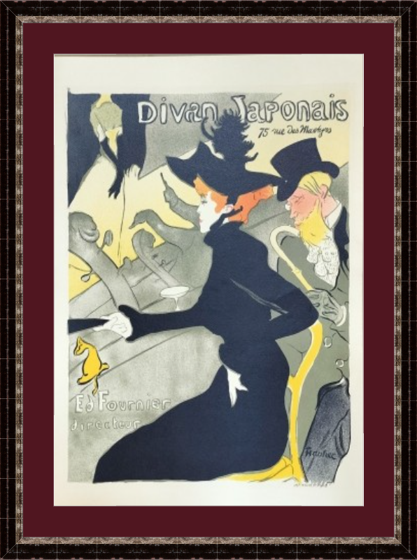 トゥルーズ ロートレック「ディヴァン ジャポネ」のご紹介です♪ | あ