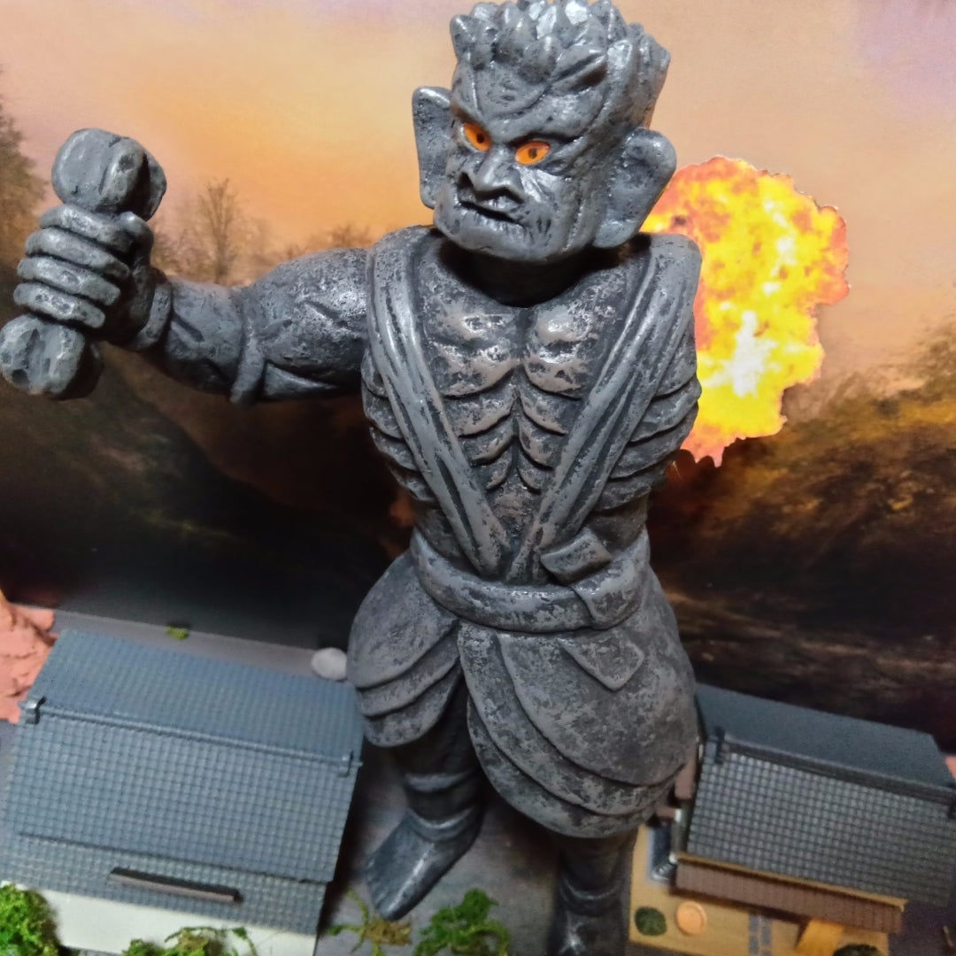 エクスプラス 大怪獣シリーズ 仮面の忍者 赤影 金目像 他 大魔神