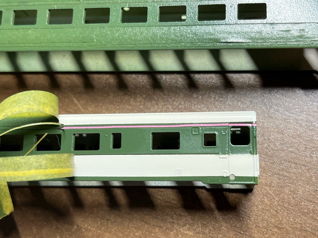 キハ27 ミッドナイトを作ってみる その1 | あるばーと機関区