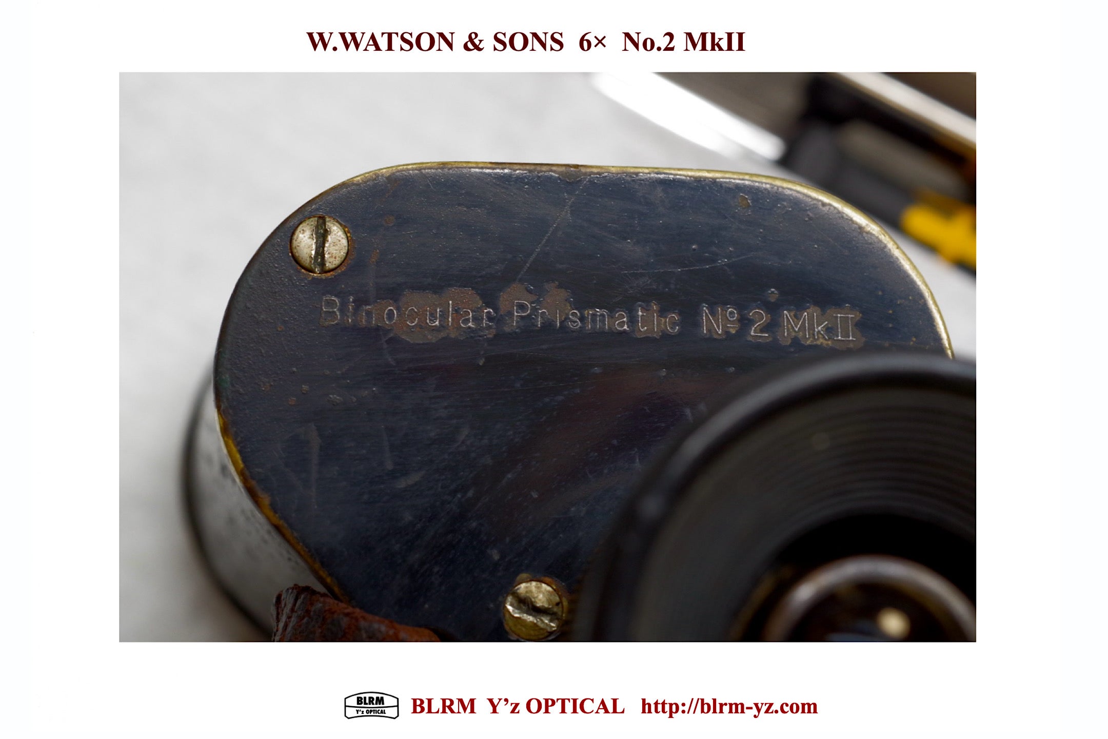 英国軍の双眼鏡 | BLRM ブラッキー リッチモア ～ Be Lucky Rich More