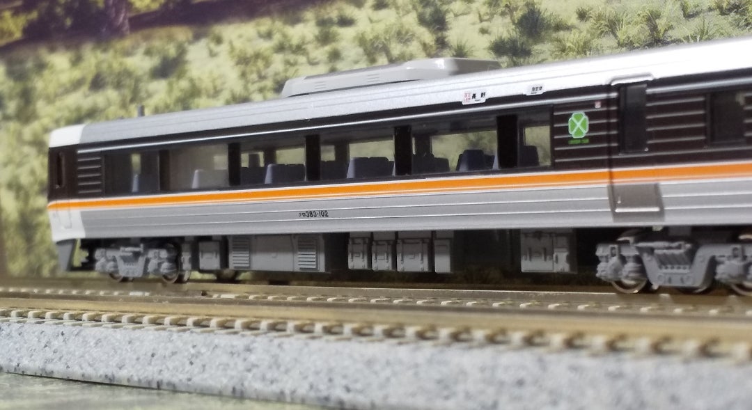 KATO 383系「ワイドビューしなの」4両増結セット 入線‼️ その➀ (品番